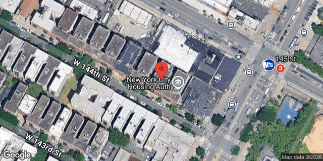 Aerial map of 113 WEST 144 STREET, Manhattan