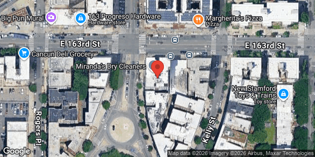 Aerial map of 938 INTERVALE AVENUE, Bronx