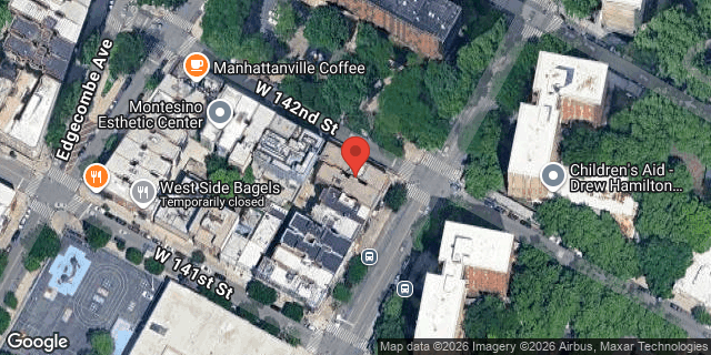 Aerial map of 2657 FREDRICK DOUGLASS BL, Manhattan