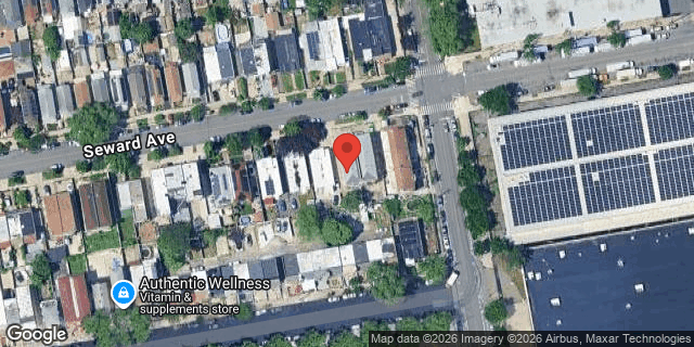 Aerial map of 2266 SEWARD AVENUE, Bronx