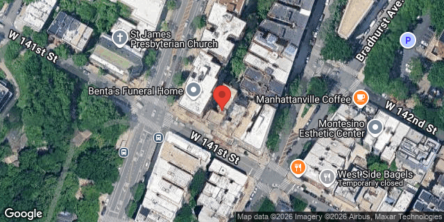Aerial map of 351 WEST 141 STREET, Manhattan