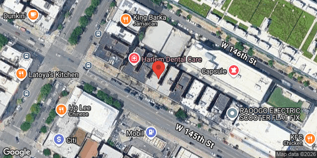 Aerial map of 155 WEST 145 STREET, Manhattan