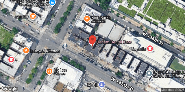 Aerial map of 163 WEST 145 STREET, Manhattan