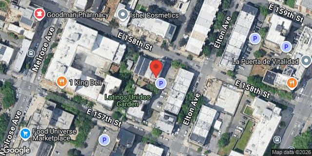 Aerial map of 430 EAST 158 STREET, Bronx