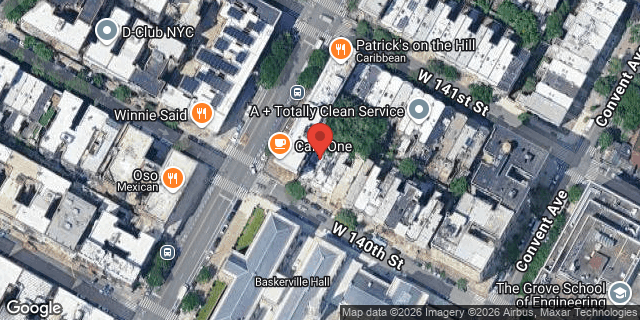 Aerial map of 475 WEST 140 STREET, Manhattan
