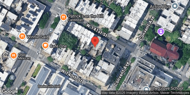 Aerial map of 456 WEST 141 STREET, Manhattan