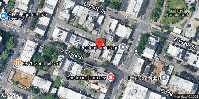 Aerial map of 387 EAST 158 STREET, Bronx