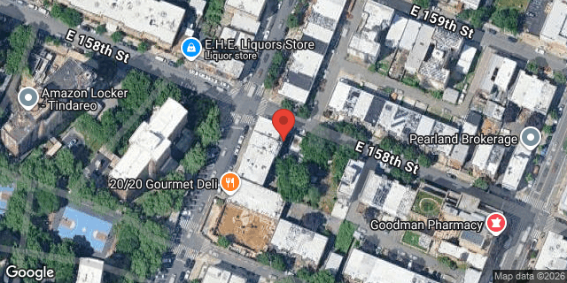 Aerial map of 796 COURTLANDT AVENUE, Bronx