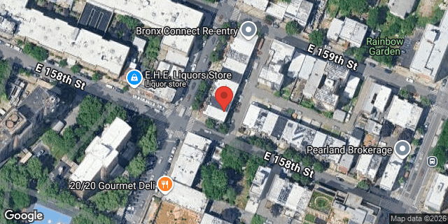 Aerial map of 802 COURTLANDT AVENUE, Bronx
