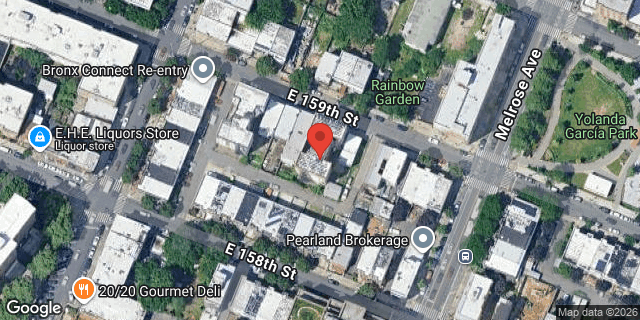 Aerial map of 374 EAST 159 STREET, Bronx