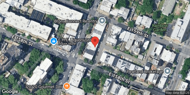 Aerial map of 806 COURTLANDT AVENUE, Bronx