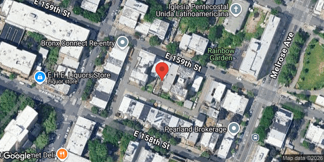 Aerial map of 368 EAST 159 STREET, Bronx