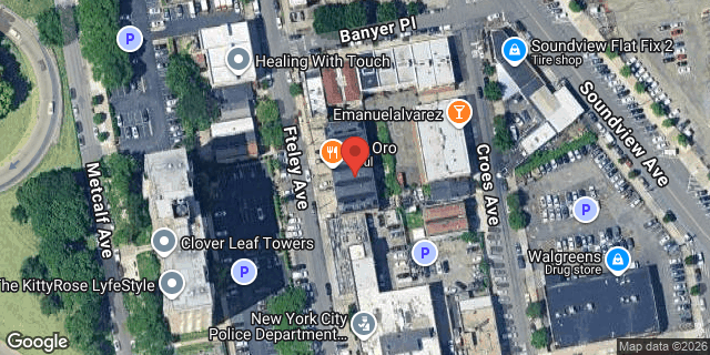 Aerial map of 928 FTELEY AVENUE, Bronx