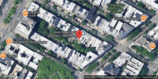 Aerial map of 522 WEST 142 STREET, Manhattan