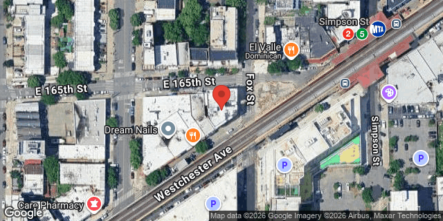 Aerial map of 995 WESTCHESTER AVENUE, Bronx