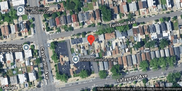 Aerial map of 2216 TURNBULL AVENUE, Bronx