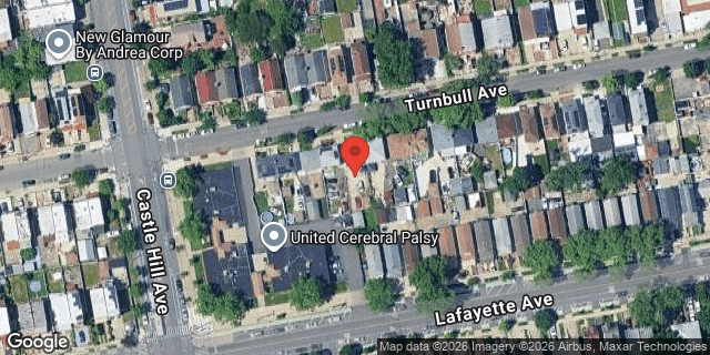 Aerial map of 2218 TURNBULL AVENUE, Bronx