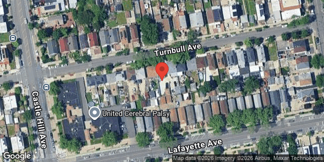 Aerial map of 2226 TURNBULL AVENUE, Bronx