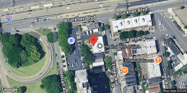 Aerial map of 945 FTELEY AVENUE, Bronx