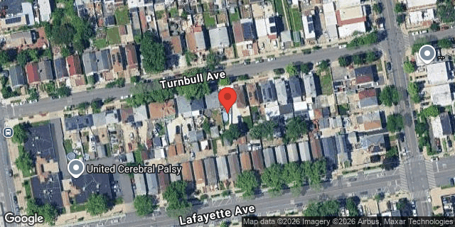 Aerial map of 2236 TURNBULL AVENUE, Bronx