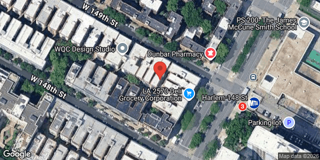 Aerial map of 202 WEST 149 STREET, Manhattan