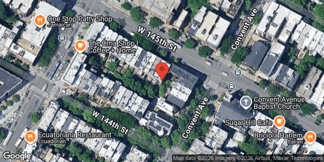 Aerial map of 450 WEST 145 STREET, Manhattan