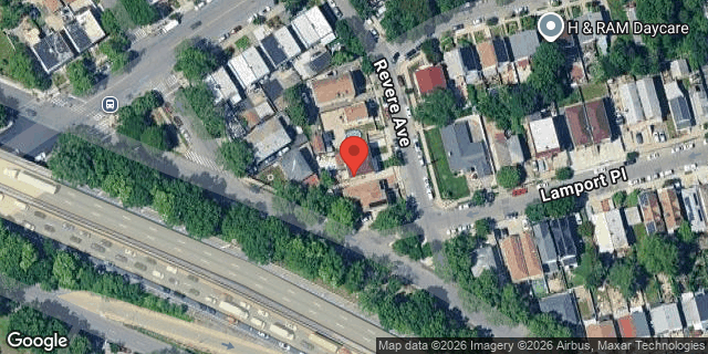 Aerial map of 635 REVERE AVENUE, Bronx