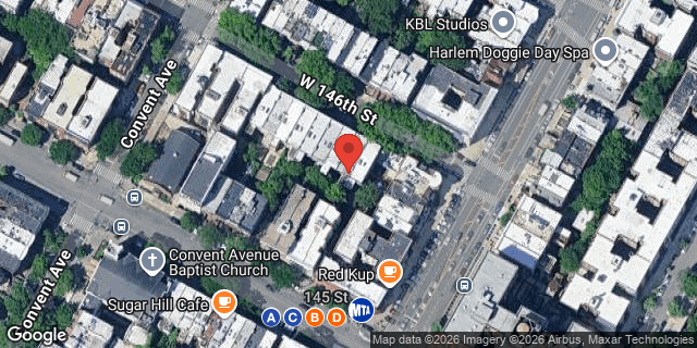 Aerial map of 404 WEST 146 STREET, Manhattan