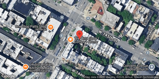 Aerial map of 476 WEST 145 STREET, Manhattan