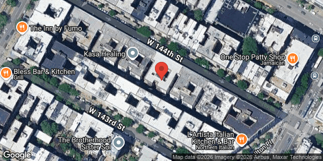 Aerial map of 530 WEST 144 STREET, Manhattan