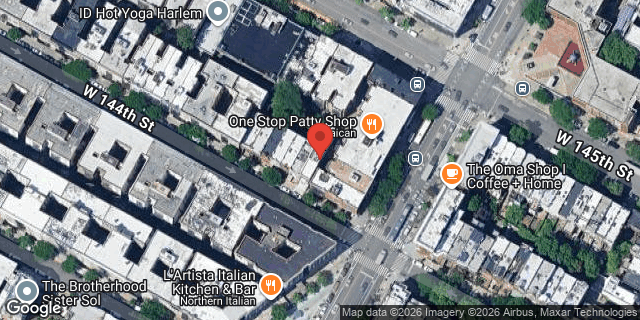 Aerial map of 503 WEST 144 STREET, Manhattan