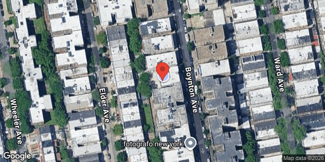 Aerial map of 1041 BOYNTON AVENUE, Bronx