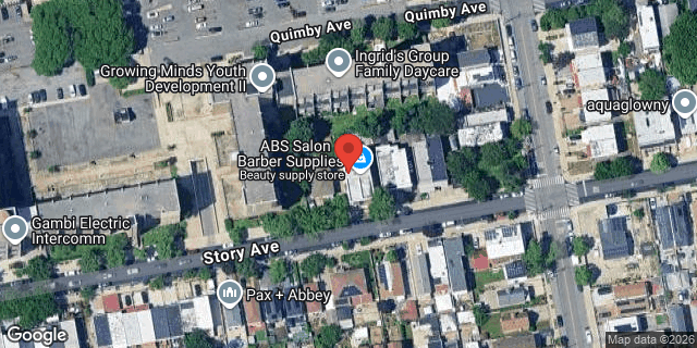 Aerial map of 2057 STORY AVENUE, Bronx