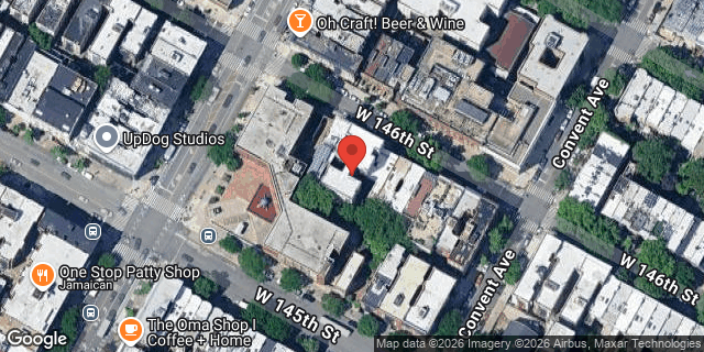 Aerial map of 470 WEST 146 STREET, Manhattan