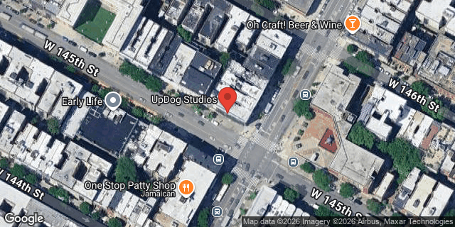 Aerial map of 1720 AMSTERDAM AVENUE, Manhattan