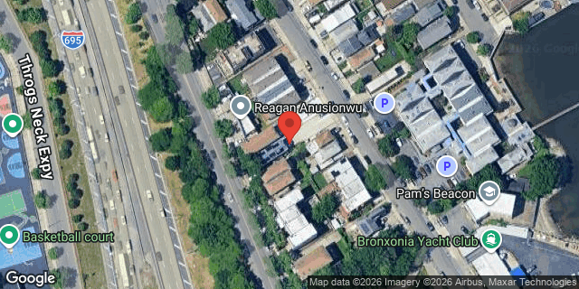 Aerial map of 539 ELLSWORTH AVENUE, Bronx