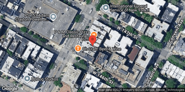 Aerial map of 1745 AMSTERDAM AVENUE, Manhattan