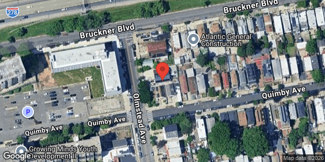 Aerial map of 936 OLMSTEAD AVENUE, Bronx