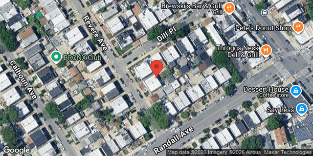 Aerial map of 712 REVERE AVENUE, Bronx