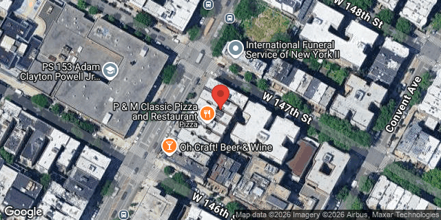 Aerial map of 1751 AMSTERDAM AVENUE, Manhattan