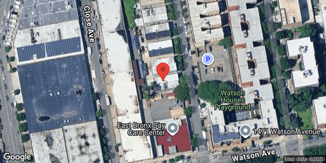 Aerial map of 1123 COLGATE AVENUE, Bronx