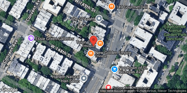 Aerial map of 763 ST NICHOLAS AVENUE, Manhattan