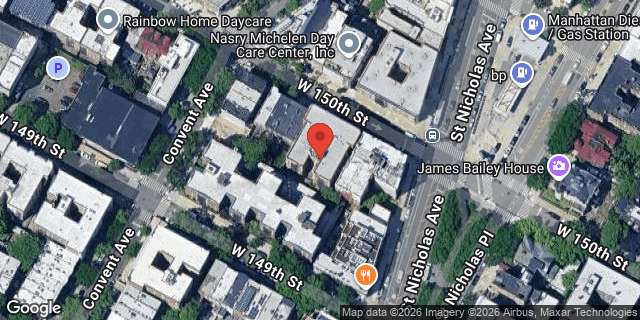 Aerial map of 408 WEST 150 STREET, Manhattan