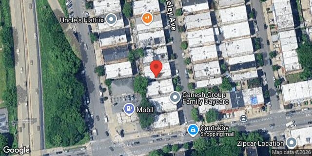 Aerial map of 1117 FTELEY AVENUE, Bronx