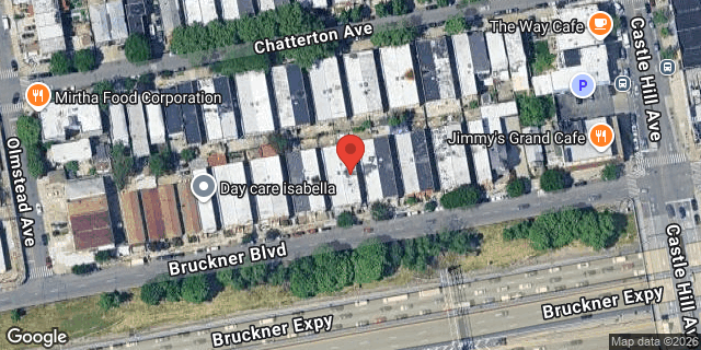 Aerial map of 2137 BRUCKNER BOULEVARD, Bronx