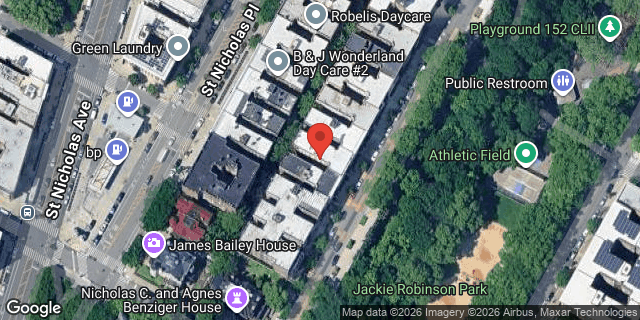 Aerial map of 365 EDGECOMBE AVENUE, Manhattan
