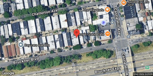 Aerial map of 2149 BRUCKNER BOULEVARD, Bronx