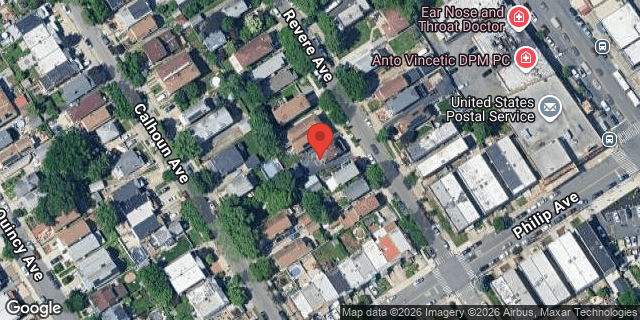 Aerial map of 817 REVERE AVENUE, Bronx