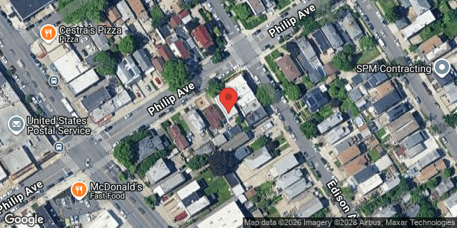 Aerial map of 2920 PHILIP AVENUE, Bronx