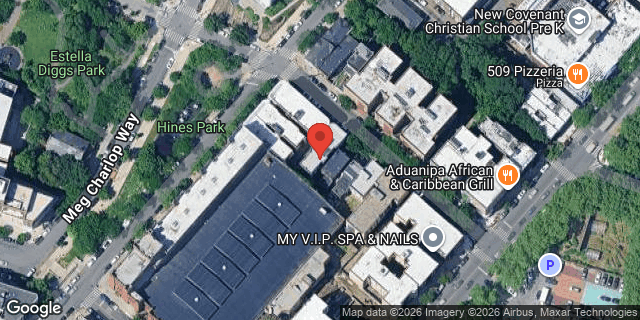 Aerial map of 590 EAST 167 STREET, Bronx